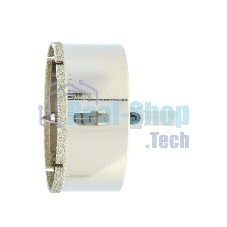 Сверло по керамической плитке и стеклу Сибртех, 65 х 55 мм, 6 гр.хв-к, с центр. сверлом