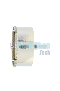 Сверло по керамической плитке и стеклу Сибртех, 65 х 55 мм, 6 гр.хв-к, с центр. сверлом