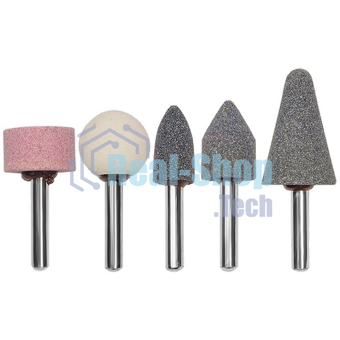 Точильные камни Matrix для дрели, 5 шт.