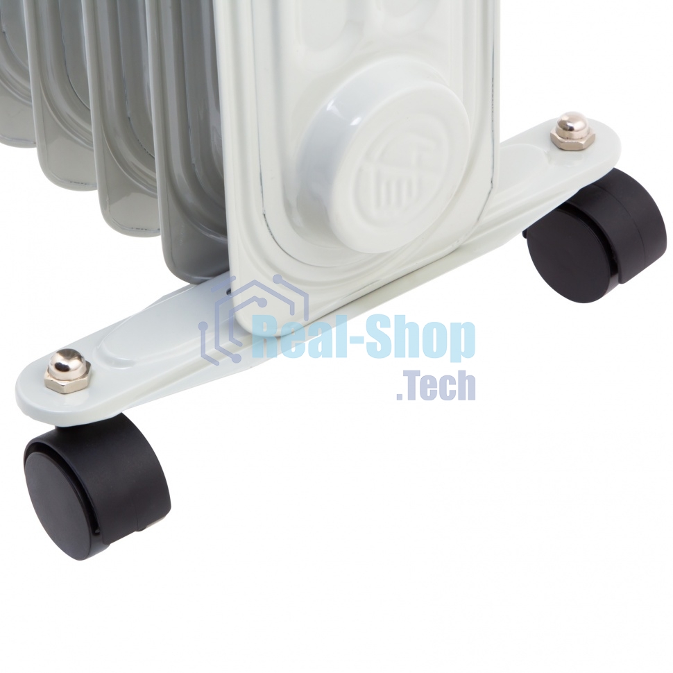 Обогреватель масляный MTX OCH-1500, белый, 1500 Вт, 15 м2, термостат