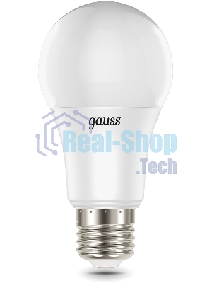 Лампа Gauss A60 10W E27 RGBW димирование LED 1/50