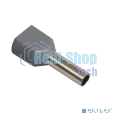 Наконечник-гильза изол. НГИ2 4.0-12 сер. (уп.100шт) ИЭК UTE10-D4-0-100