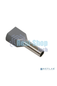 Наконечник-гильза изол. НГИ2 4.0-12 сер. (уп.100шт) ИЭК UTE10-D4-0-100