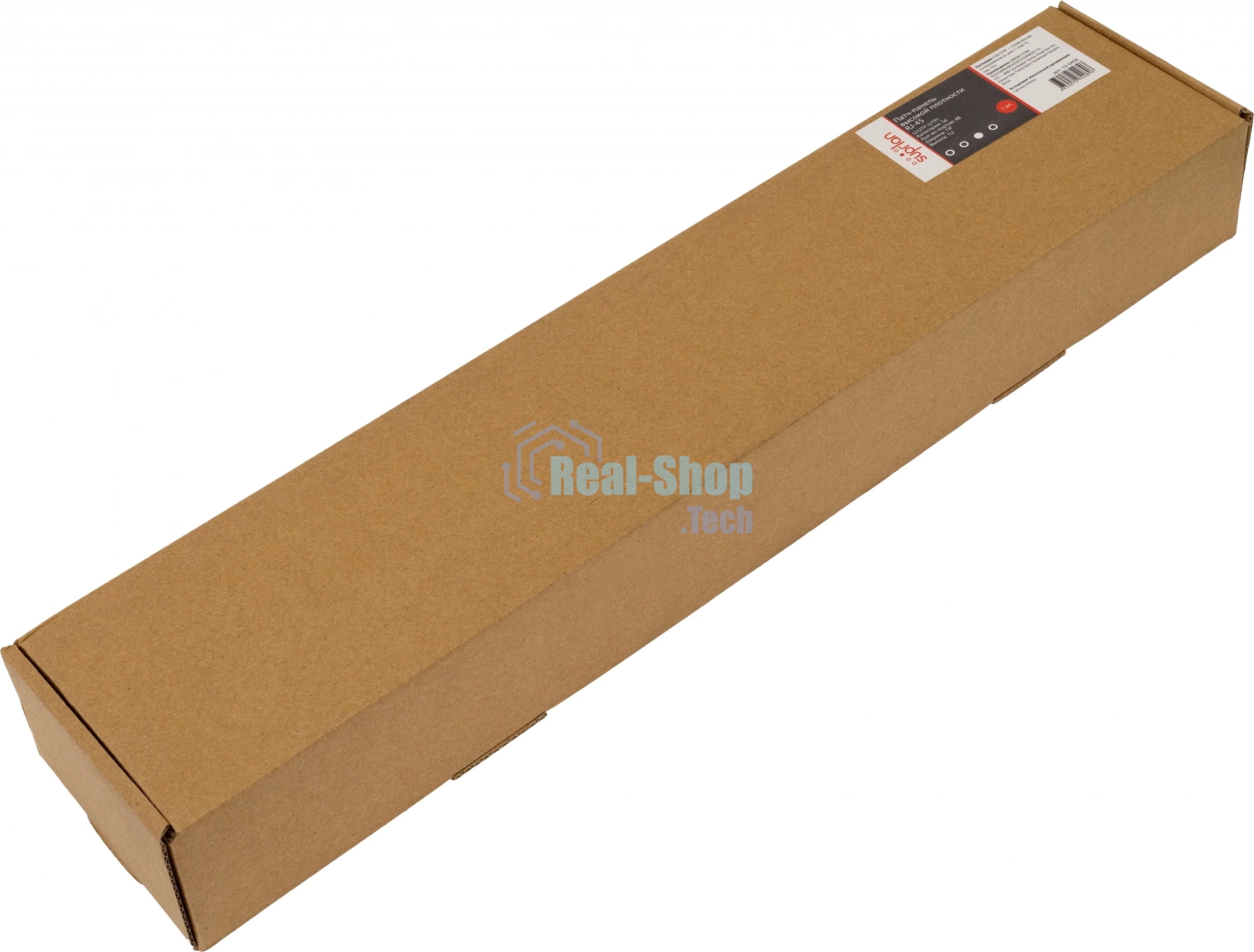 Патч-панель высокой плотности 19', 48хRJ-45, UTP, Cat.5e, 1U