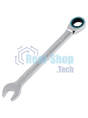 Набор ключей комбинированных с трещоткой Gross 8 - 19 мм, 7 шт., реверсивные, CrV