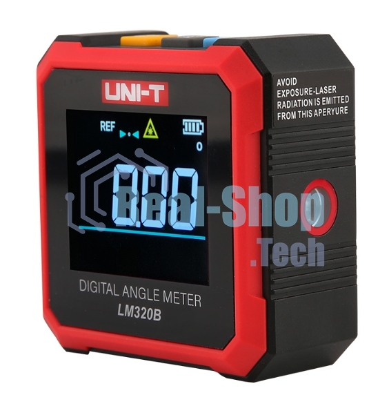 Электронный угломер UNI-T LM320A Диапазон измерения (4×90°); Дисплей(EBTN); Магнитное основание (Двусторонние магниты)