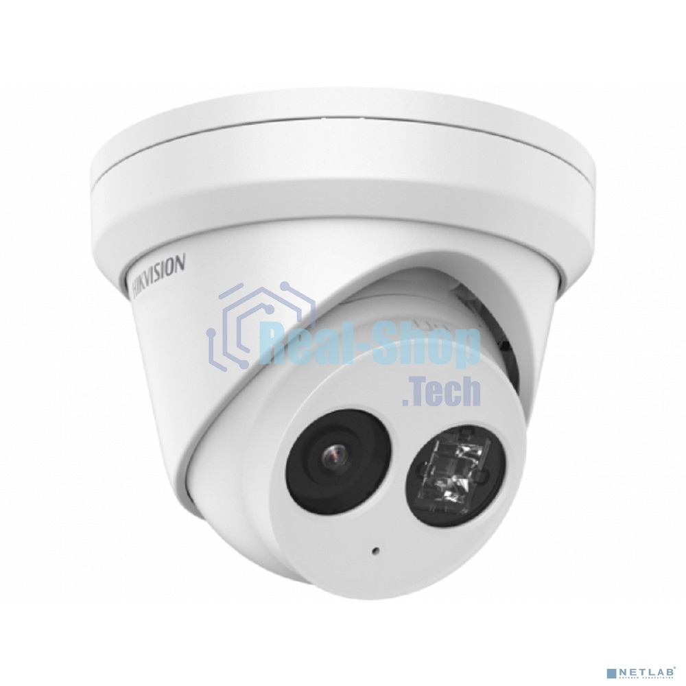 Камера видеонаблюдения IP Hikvision DS-2CD2383G2-IU(2.8mm) 2.8-2.8мм цв. корп.:белый
