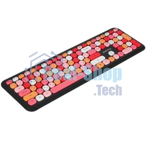 Комплект клавиатура+мышь Smartbuy 666395AG беспроводной, USB, 1000 DPI, фиолетовый