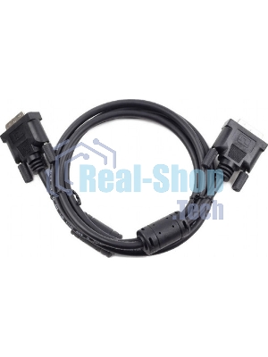 Кабель DVI-D dual link Gembird/Cablexpert, 25M/25M, 3.0м, черный, экран, феррит.кольца, пакет