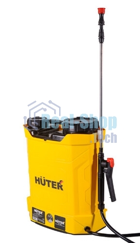 Опрыскиватель Huter SP SP-10AC аккум. ранц. 10л желтый/черный (70/13/52)