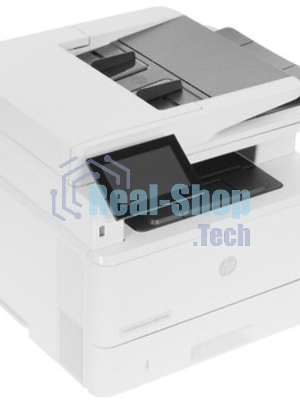 МФУ лазерное HP LaserJet Enterprise M430f (3PZ55A), A4, ч/б, печ. до 40 стр/мин., скан. до 29 стр/мин., 1200 x 1200 dpi (печать) 600x600dpi (скан), USB, RJ-45, Air Print, Mopria