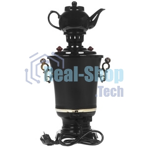 Самовар Centek CT-0093 черный/хохлома