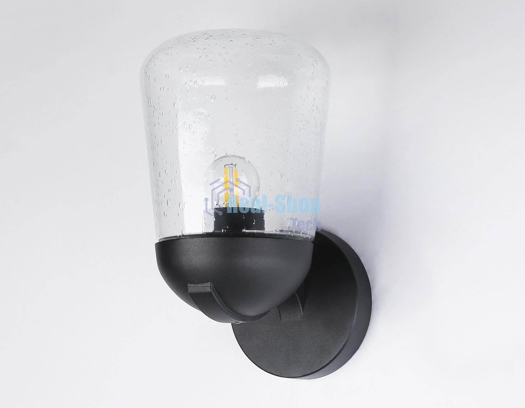 Светильник Ambrella light ST2081 BK/CL черный/прозрачный IP54 E27 max 40W 260*150*185