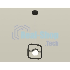 Светильник Ambrella light XB9119156 SBK/FR/CL черный песок/белый матовый/прозрачный GX53 (C9119, N8399)