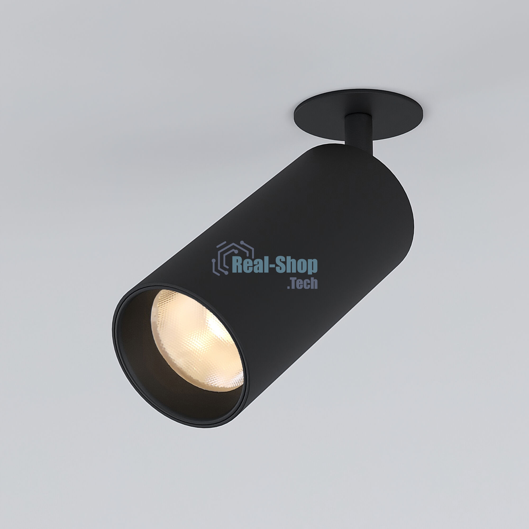 Diffe светильник встраиваемый черный 15W 4200K (25066/LED)