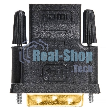 Адаптер Buro HDMI-19M(F)/DVI-D(M) с позол. конт.