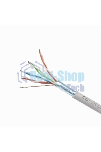 Кабель FTP Cablexpert FPC-5004E-SO кат.5e медь однож. экран, 305м pullbox, серый