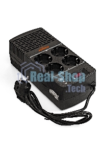 Стабилизатор ExeGate Power AD5000-500 (500VA/300W, диапазон 150...280В, 4 евророзетки)