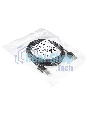 Кабель USB 2.0 ExeGate EX284930RUS EX-CC-USB2-AMAM-1.8 (Am/Am, 1,8м)