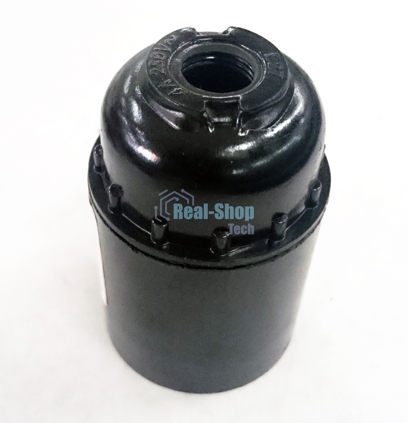 Патрон подвесной карболитовый Iek EPK10-04-01-K01 Пкб27-04-К01, Е27, черный, стикер на изделии, IEK