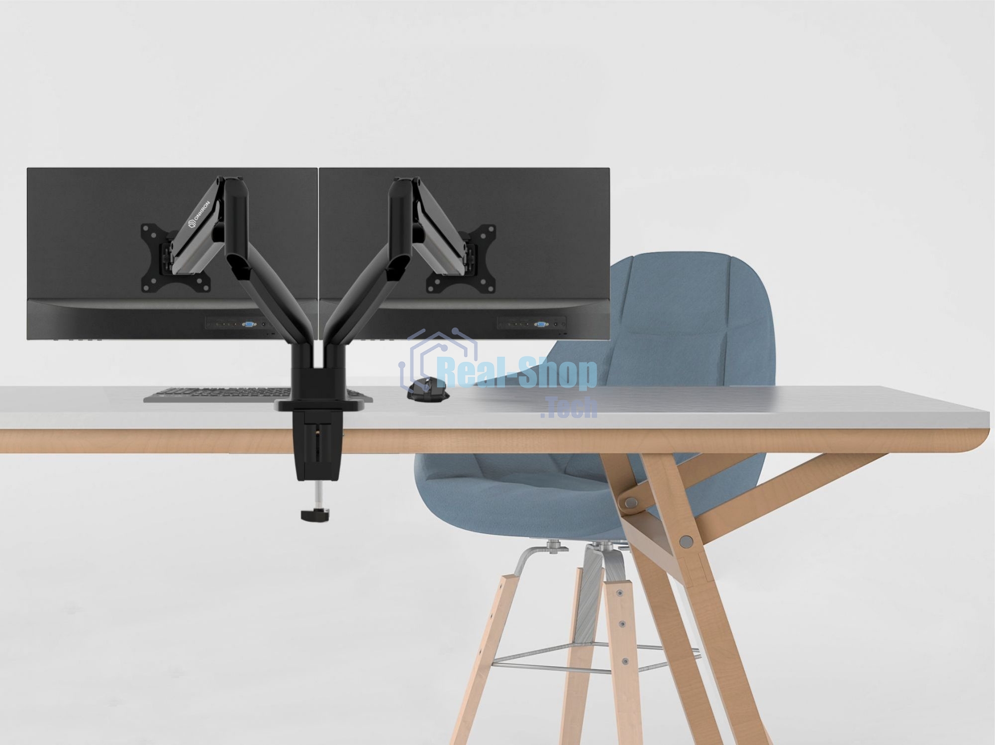 Кронштейн для 2 мониторов ONKRON G200 для монитора 13