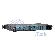 Автоматический ввод резерва ELEMY RACK ATS, 1U, 220В, 16А, OLED, Ethernet, in (2) C20, out (1) C19 (9) C13