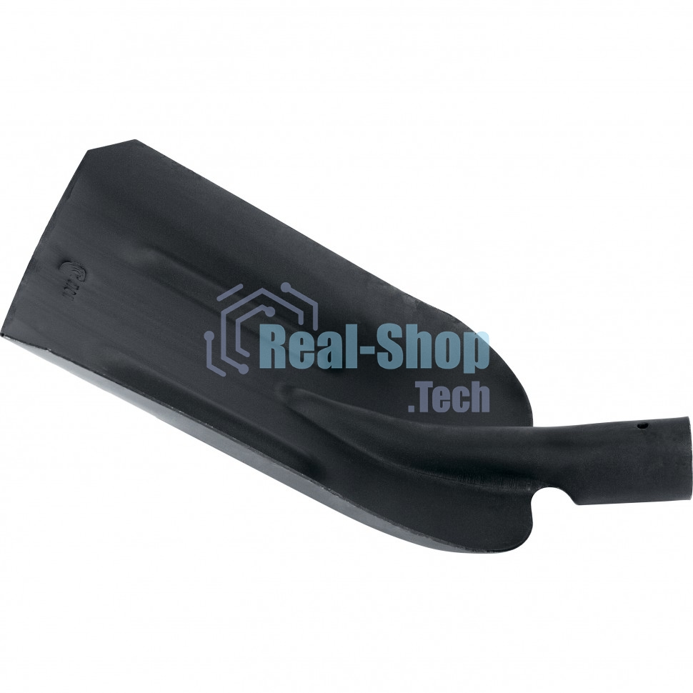 Лопата совковая, 230х280х1400 мм, ребра жесткости, деревянный черенок Россия