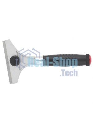 Скребок Matrix 100мм фиксированное лезвие металлическая обрезиненная ручка master