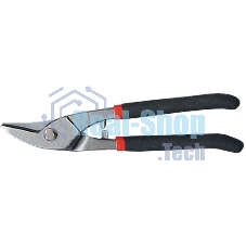 Ножницы по металлу Matrix, 250 мм, для фигурного реза, обливные рукоятки