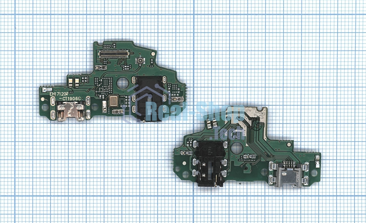 Плата разъема питания с микрофоном для Huawei P Smart