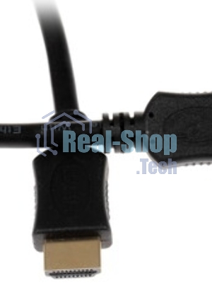 Кабель Cablexpert HDMI CC-HDMI4L-1M, 19M/19M, v2.0, серия Light, позол.разъемы, экран, 1м, черный, пакет