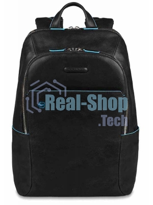 Рюкзак для ноутбука Piquadro Blue Square CA3214B2/N черный натур.кожа