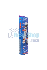 Сетевой фильтр Power Cube 1,9 м 6 розеток (белый) 16B/3,5 кВт