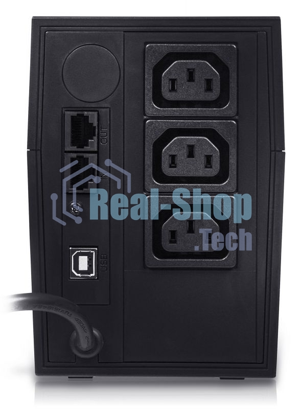 Источник бесперебойного питания Powercom Raptor RPT-600AP 360Вт 600ВА черный