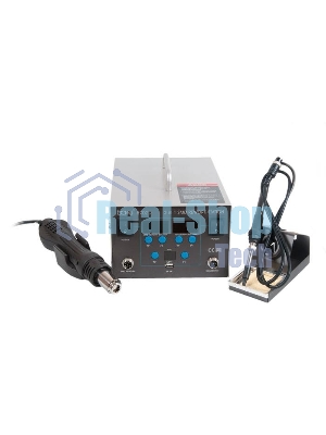 Паяльная станция BAKU ba-8702D термовоздушная, 2 в 1