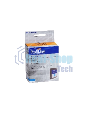 Картридж струйный ProfiLine PL-C4841A №10 для принтеров HP 2000C/2500C Designjet Colorpro cad/ga Cyan водные