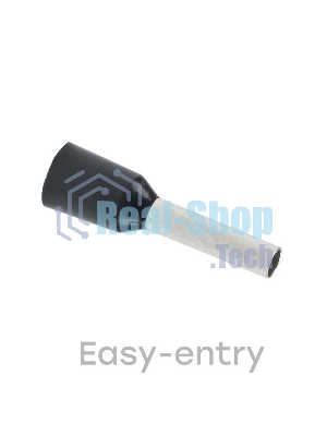 Наконечник штыревой втулочный изол. НШвИ 1.5-8 (уп.50шт) EKF nhvi-1.5-8