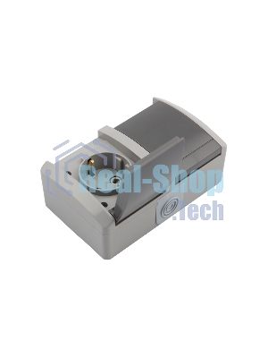 Блок из 2 розеток горизонтальный Kranz INDUSTRIAL открытой установки с заземлением, керамика, IP54 серый