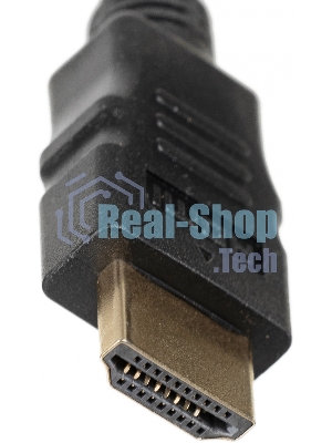 Кабель соединительный аудио-видео HDMI (m)/HDMI (m) 3м. феррит.кольца позолоченные контакты черный (NO NAME)