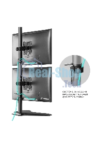 Кронштейн ONKRON D208FS для двух мониторов 13