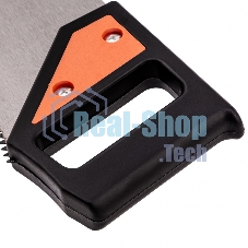 Ножовка по дереву Sparta 400 мм, 5-6 TPI, каленый зуб, пластиковая рукоятка