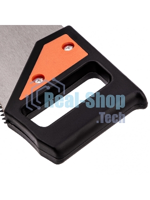 Ножовка по дереву Sparta 400 мм, 5-6 TPI, каленый зуб, пластиковая рукоятка