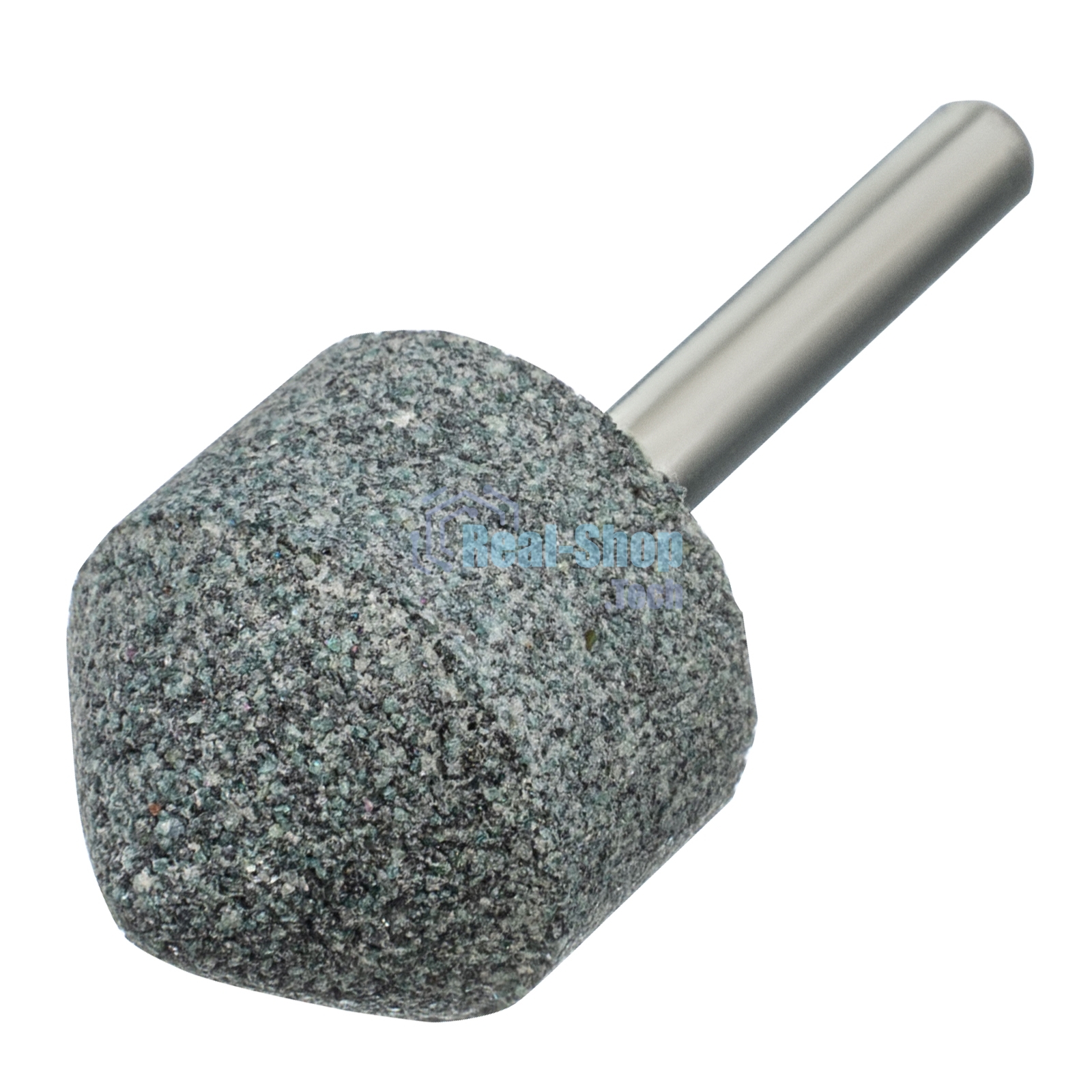 Шарошка абразивная Denzel конус, для дрели, 25 x 25 мм, хвостовик d6 мм, 63С