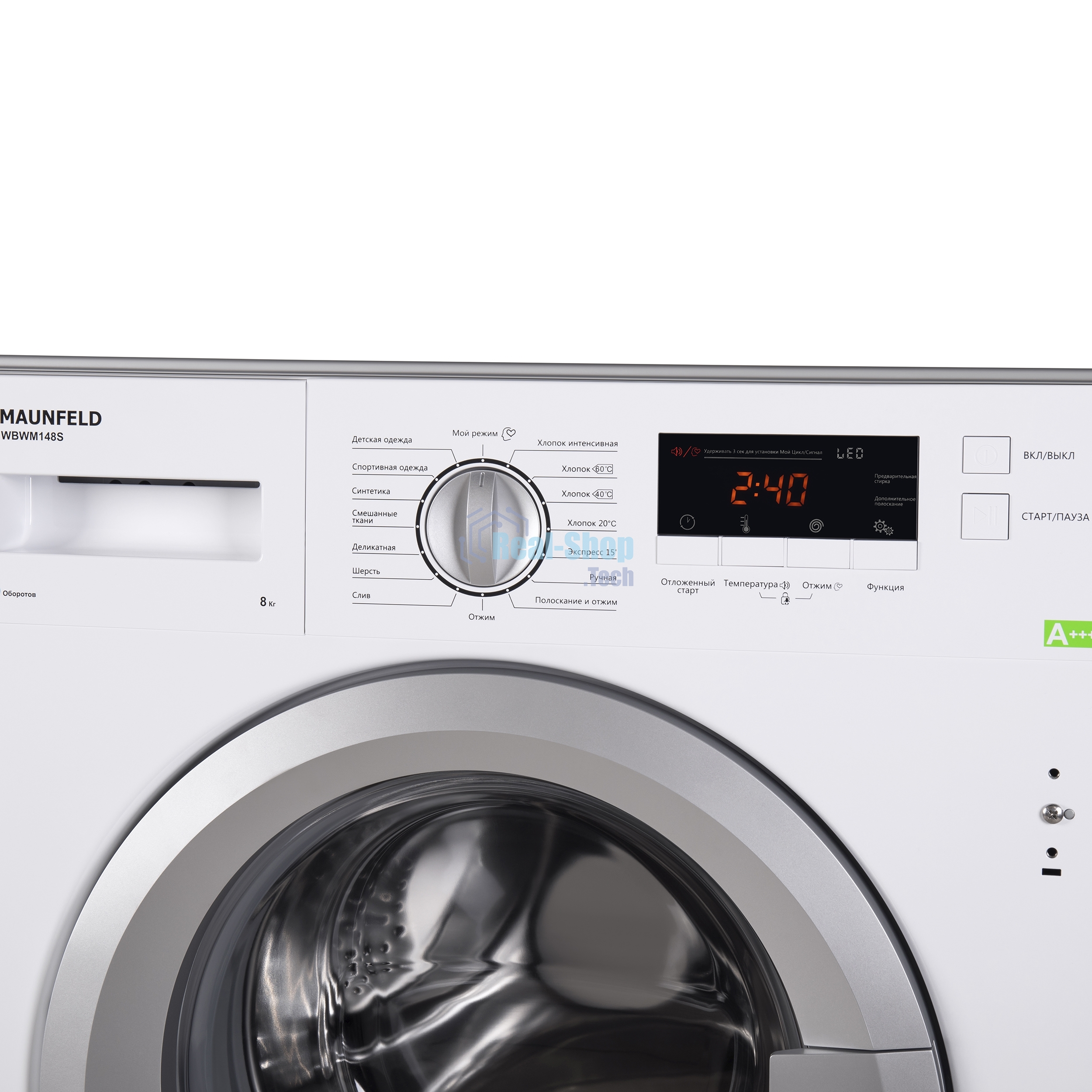 Встраиваемая стиральная машина Maunfeld MBWM148S