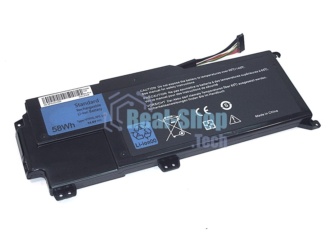 Аккумуляторная батарея для ноутбука Dell XPS 14Z 14.8V 58Wh черный OEM