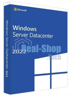 Операционная система Microsoft Windows Server Datacenter 2022 64Bit English 1pk DSP OEI DVD 16 Core (P71-09389)