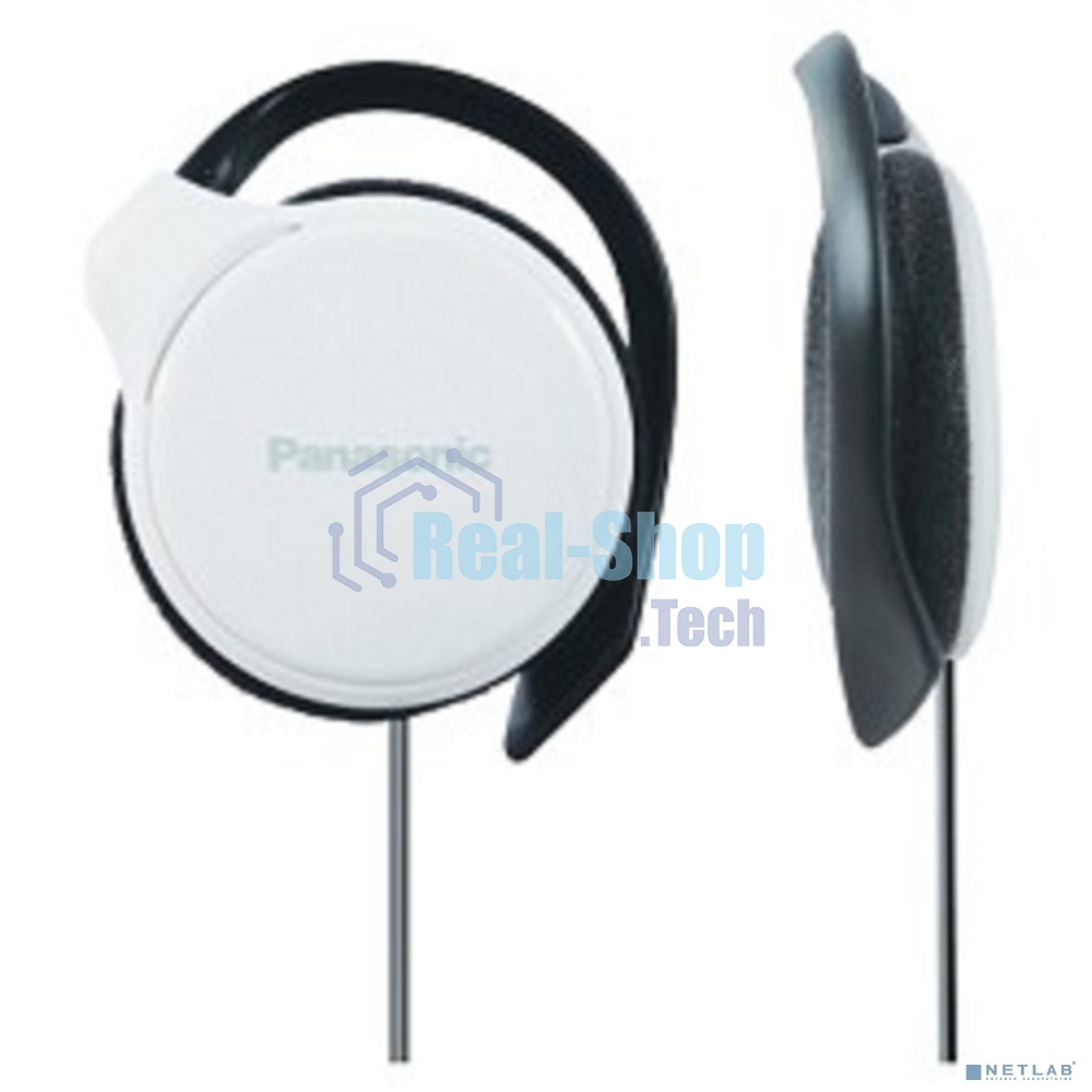 Наушники накладные Panasonic RP-HS46E-W 1.1м белый проводные (крепление за ухом)
