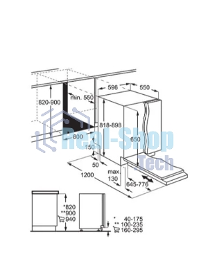 Встраиваемая посудомоечная машина Electrolux KES27200L 60 см, загрузка на 13 комплектов посуды, сенсорное управление, 6 программ