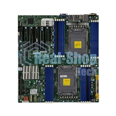 Материнская плата серверная Supermicro X12DPI-NT6-B, сокет LGA4189, Intel C621A, DDR4 ECC, 18xDDR4, 4xPCIe 4.0 x16, 2xPCIe x8, M.2, 14xSATA, 2x10GbE, 4xUSB 3.2, VGA, COM, E-ATX