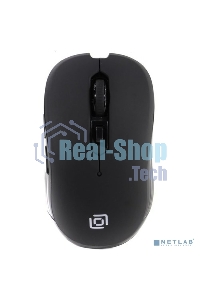 Мышь беспроводная Oklick 610MWC черный, 1600 dpi, радиоканал, USB/USB-C, кнопки - 6